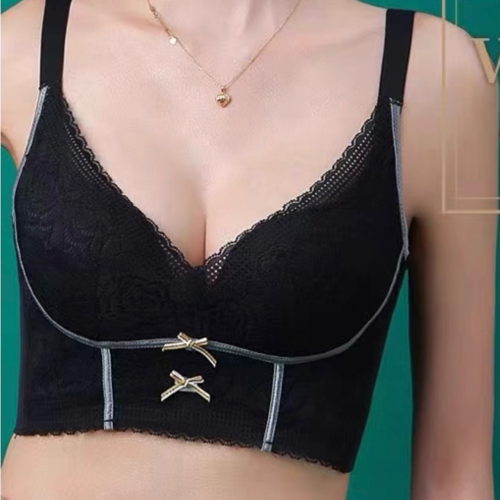 3/$15 Elegant Black Lace Bra